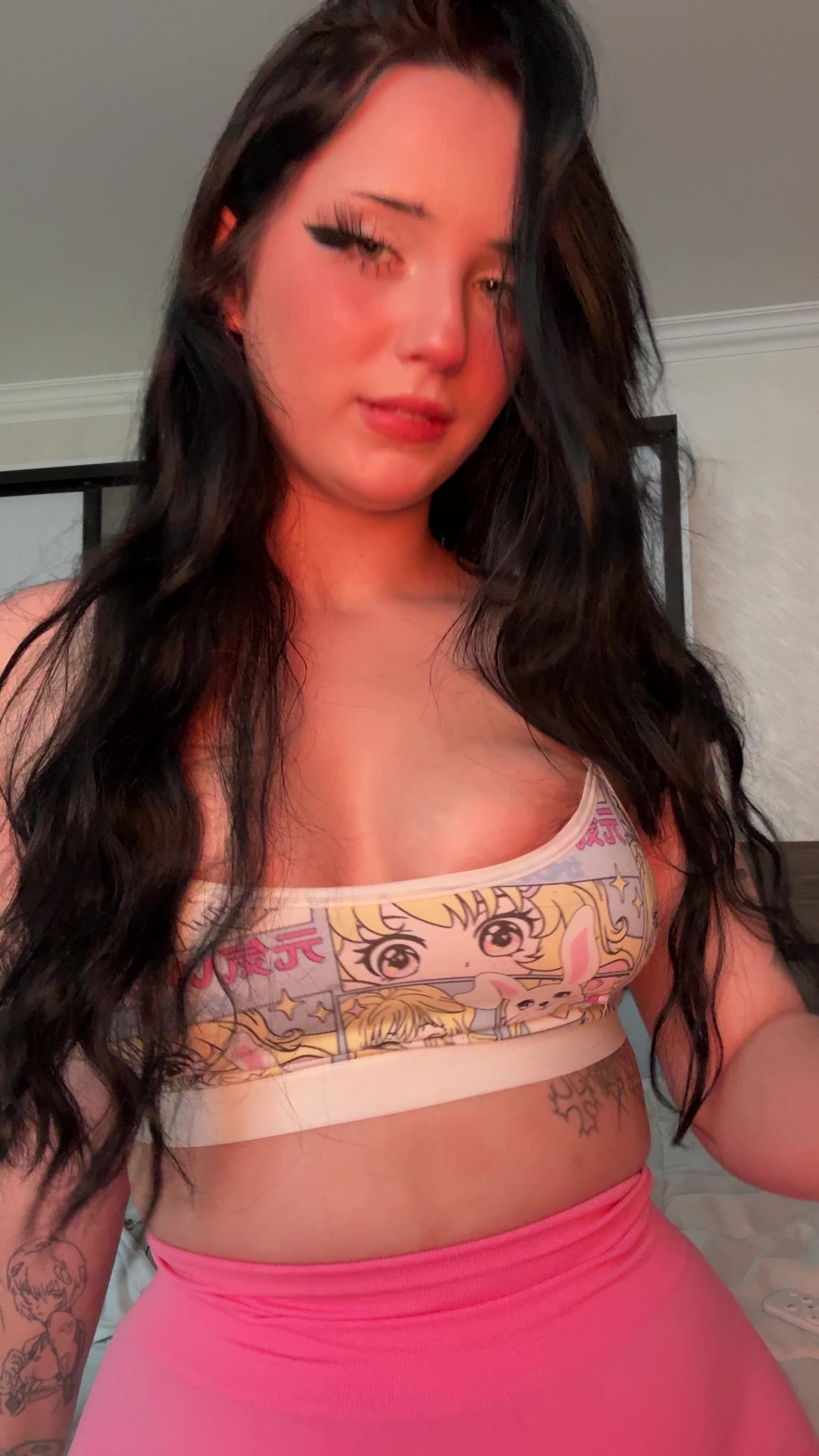 What you think my hand is stroking? #Teasing #Brunette #Natural Big Tits #Sexy | Tik.Porn (1)