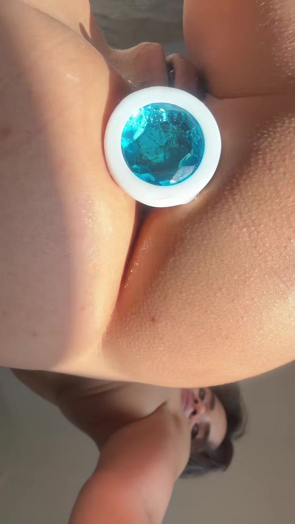 Your morning close up #Anal Plug #Naked #Brunette #Small Tits | Tik.Porn (1)