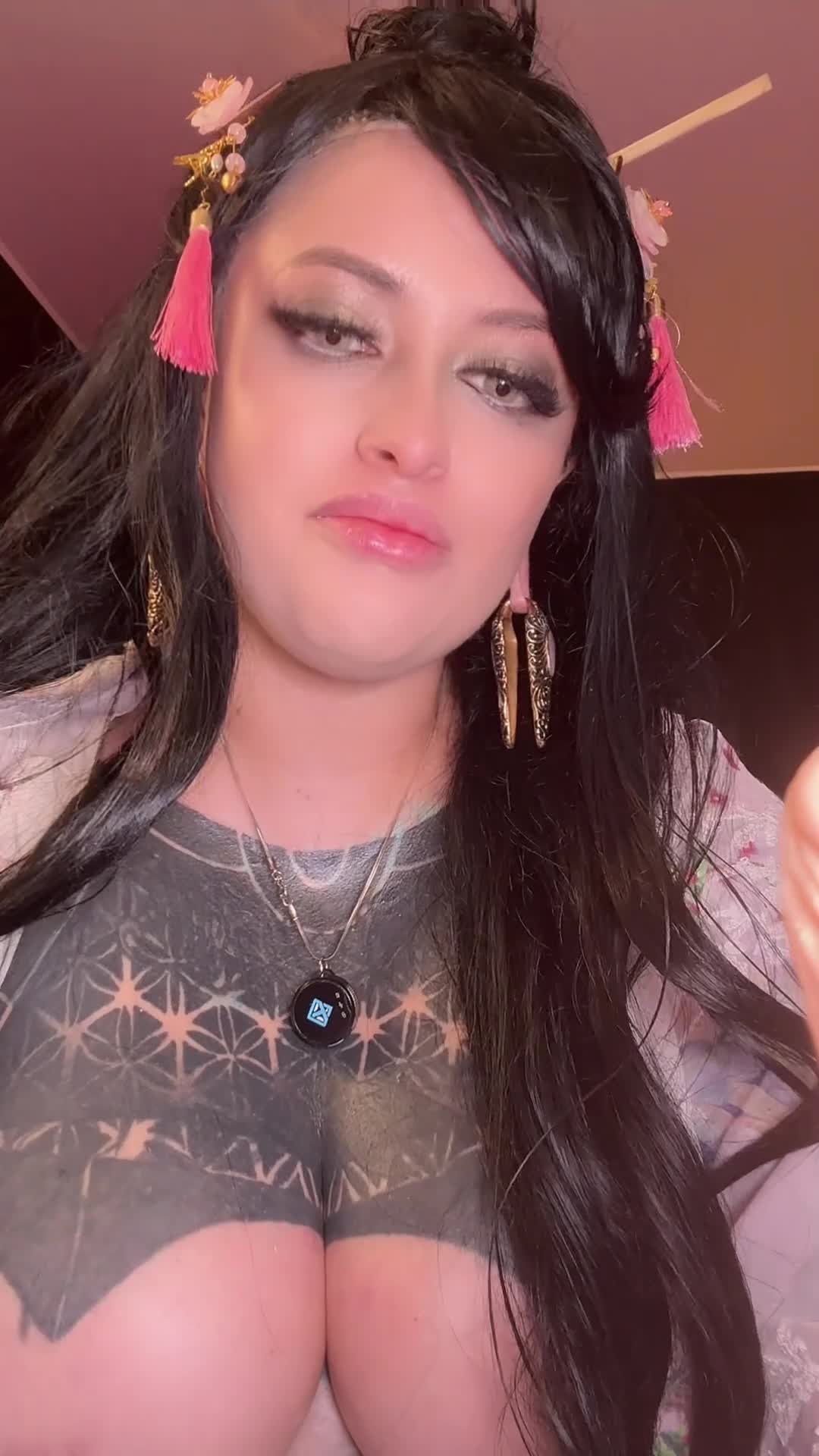 Geisha whore cosplay