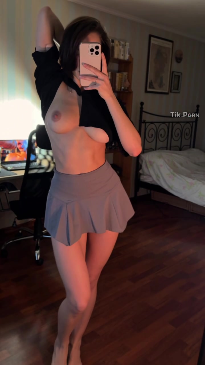 This little black top feels so nice off