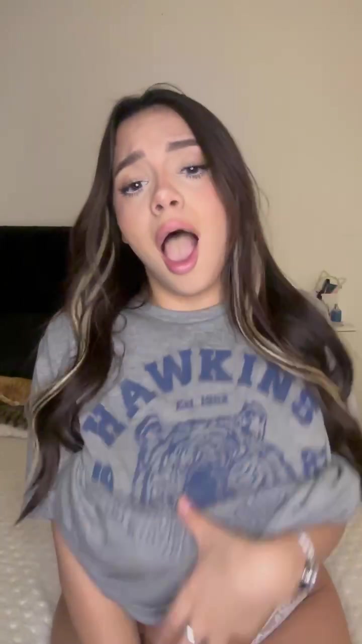 Nekoletta Bouncing Boobs and Natural Big Tits hot