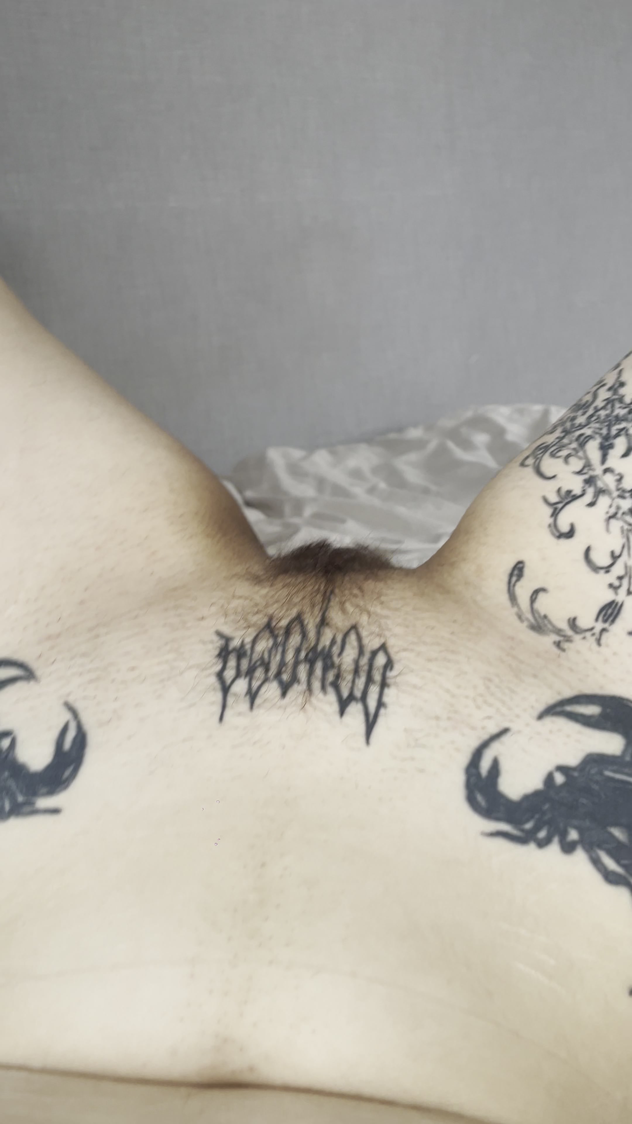 Little hair secret #Teasing #Brunette #Naked