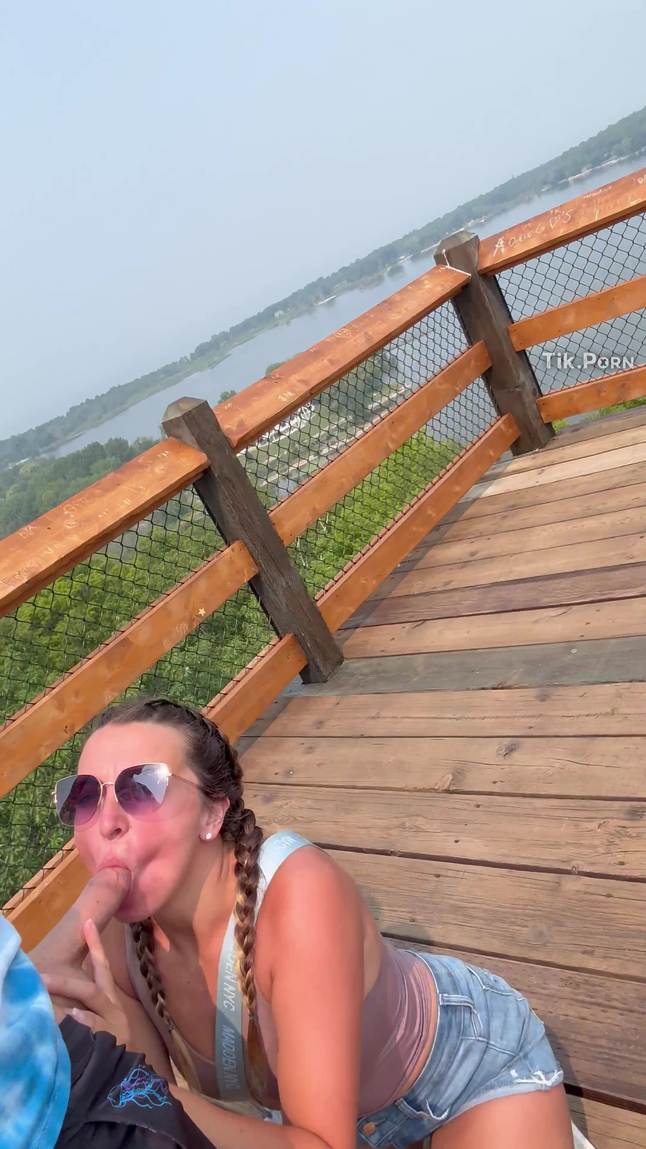 Went on a bike ride and had to have some Fire tower fun , nice view 🤩